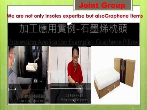 Graphene insole /pillow/eyemask