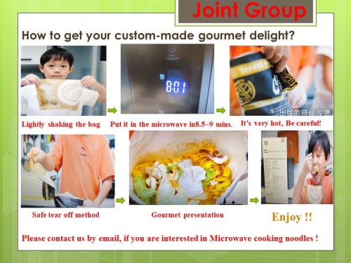 Microwave cooking noodles