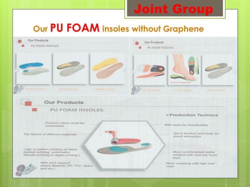 Graphene insole /pillow/eyemask
